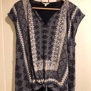 Lucky Brand front tie t-shirt